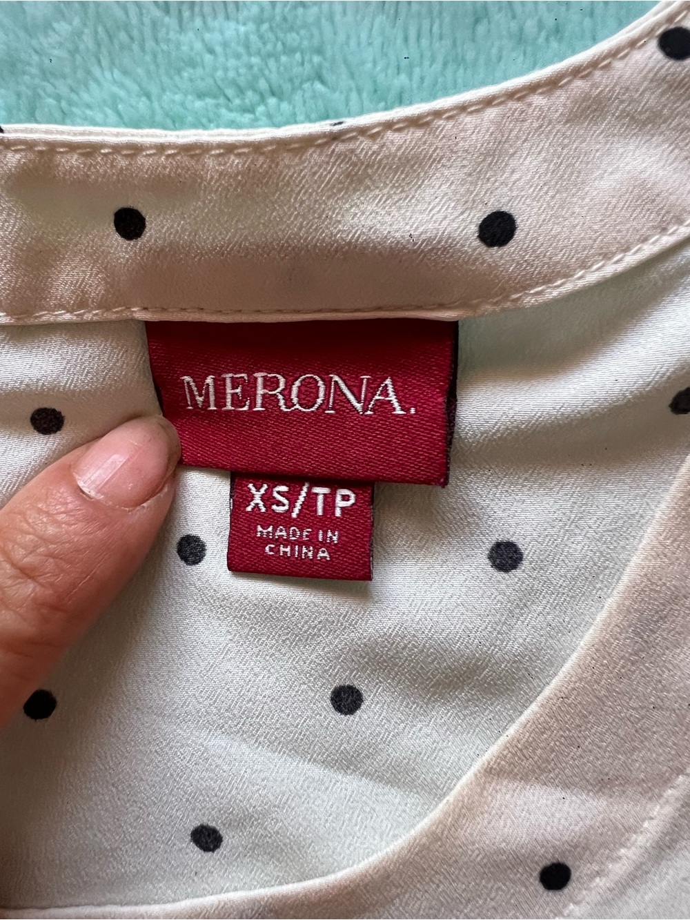 Polka Dot Lightweight Top - Merona Label